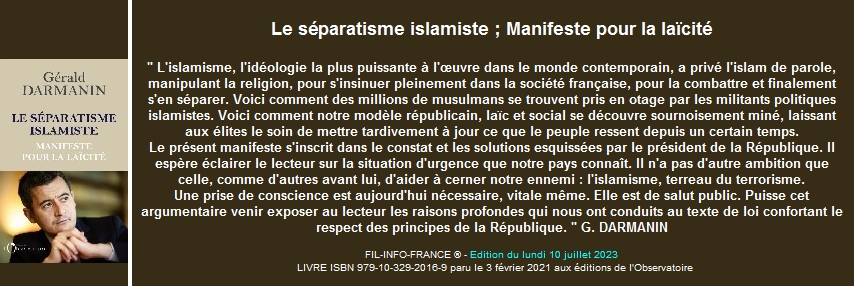 Grald Damanin, livre, Edition Fil-info-France du lundi 10 juillet 2023