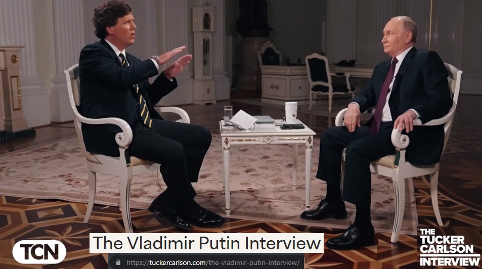 The Vladimir Putin Interview   Tucker Carlson 2024 