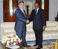 Accueil d'Abdullah Gul par Paul Biya