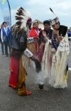 Purification des personnes par le chef Georges Red Elk