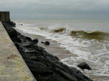 Violent coup de vent sur la Normandie