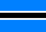 Le drapeau du Botswana