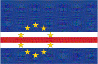 Drapeau de Cap Vert ou Cabo Verde
