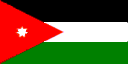 Le drapeau de la Jordanie