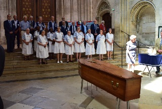 Inhumation de Monseigneur Pican  la cathdrale de Bayeux