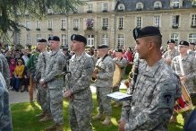 La musique militaire amricaine a enchant le public