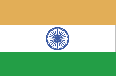 Le drapeau de l'Inde