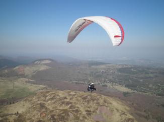 Baptme en parapente  Clermont-Ferrand