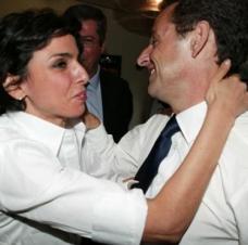 Rachida Dati  intime avec Nicolas Sarkozy en campagne en 2007