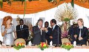 Toast entre Paul Biya et Abdullah Gul