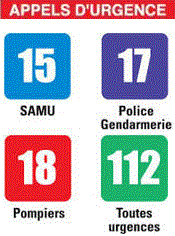 Num�ro d'urgence
