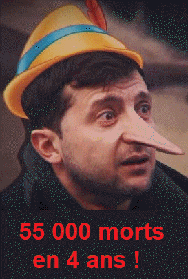 Zelensky affirme que 55.000 soldats ukrainiens sont morts depuis 2022