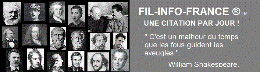 Citations FIL-INFO-FRANCE � TM + FIL-INFO TV � TM