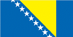 Drapeau de la Bosnie-Herzgovine