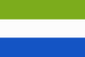 Le drapeau de Sierra Leone