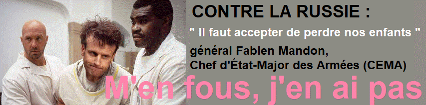 " Il faut accepter de perdre nos enfants ", g�n�ral Fabien Mandon, Chef d'�tat-Major des Arm�es (CEMA)