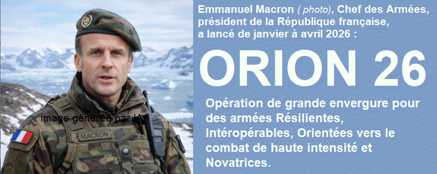 ORION 26, le d�fi de la haute intensit� en coordination avec l'Otan