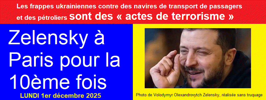 Les frappes ukrainiennes contre des navires de transport de passagers et des p�troliers sont des � actes de terrorisme �
