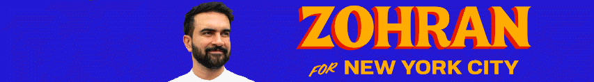 Zohran Kwame Mamdani candidat � la mairie de New York , NYC, 2025